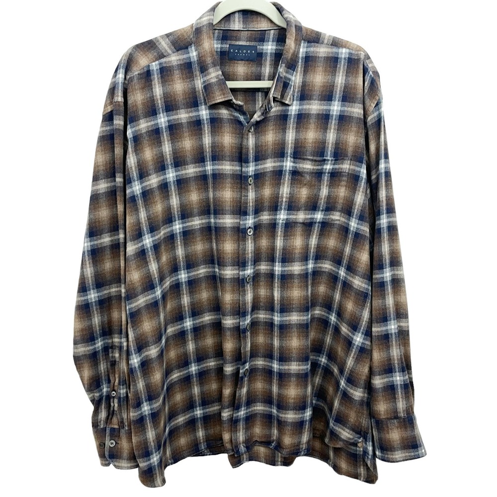 Calder Carmel Mens XXL Ultimate Flannel Twill Sports Shirt Limited Edition 1/150